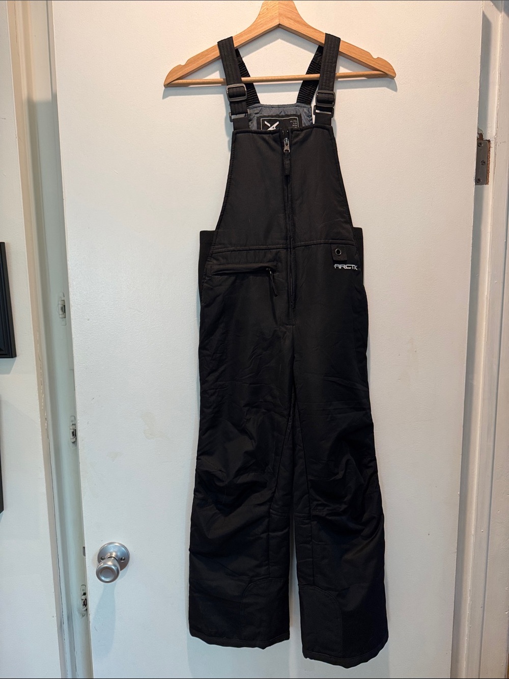 Arctix Kids Black Insulated Snow Bib Overalls